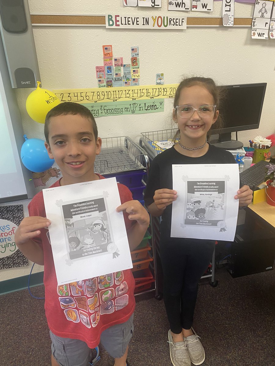 BSAntrobus's tweet photo. So proud of these kiddos for their persistence with Lexia &amp; Dreambox!! https://t.co/fIUxselG9S