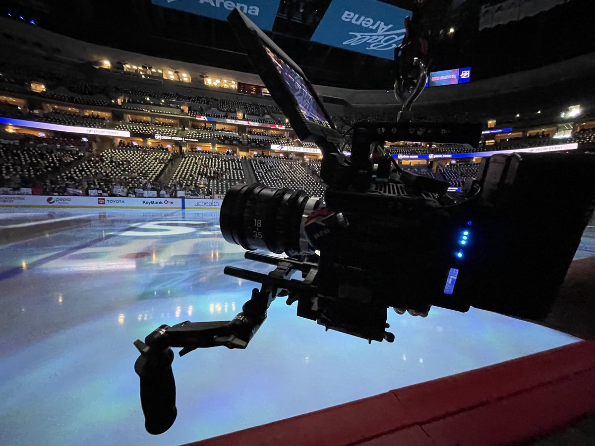 Brookaitken's tweet photo. Thanks for playin Blues, hasta la vista baby! ✌️ @reddigitalcinema @barstoolcolorado @coloradoavalanche #redcinema #solidcamera #goavsgo #ballarena #nhl #redhelium #standwithkadri https://t.co/YV3vC7kaKk