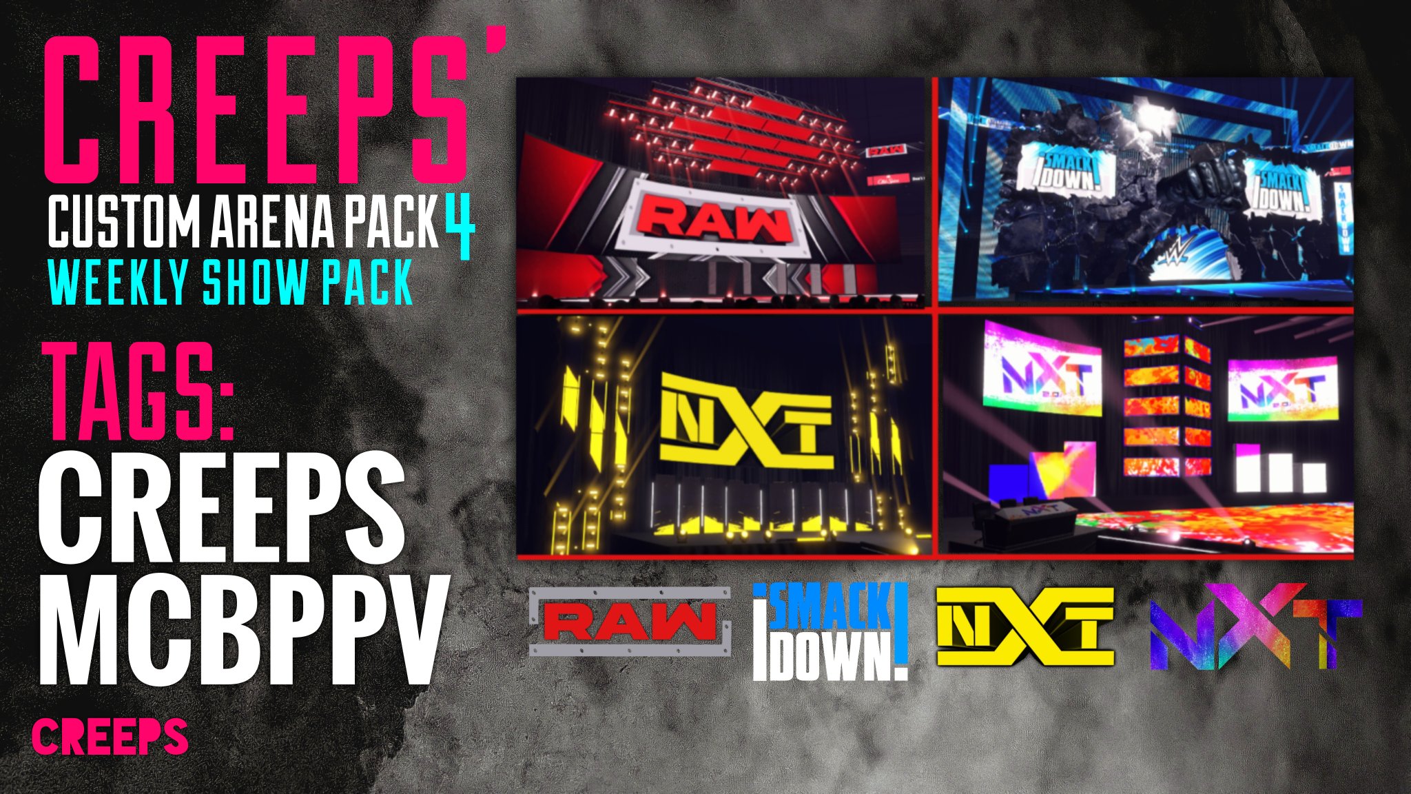 CREEPS on Twitter "Proud to announce Custom Arena Pack 4 Weekly