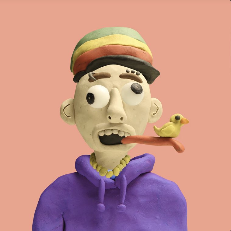 MoonBag_'s tweet image. Picked up a Good Charlotte @claymates to go along with my two OG’s 

#CNFTCollection #ClayNation #ADA @TheBillyMartin