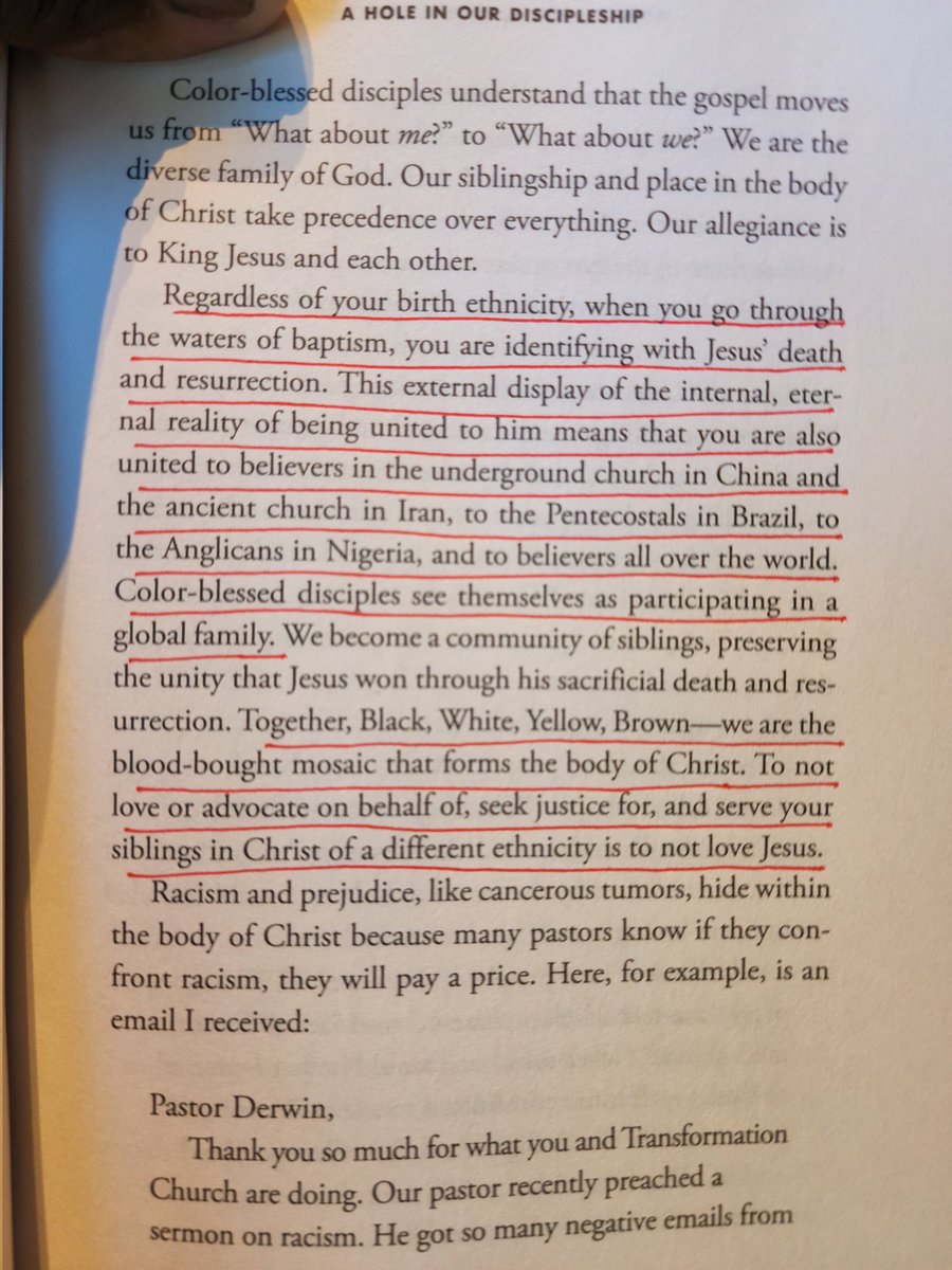 DerwinLGray's tweet photo. "To not love or advocate on behalf of, seek Justice for, and serve your siblings of Christ in a different ethnicity is to not love Jesus."

https://t.co/82sC6pWYqO https://t.co/fZgnytgFpY