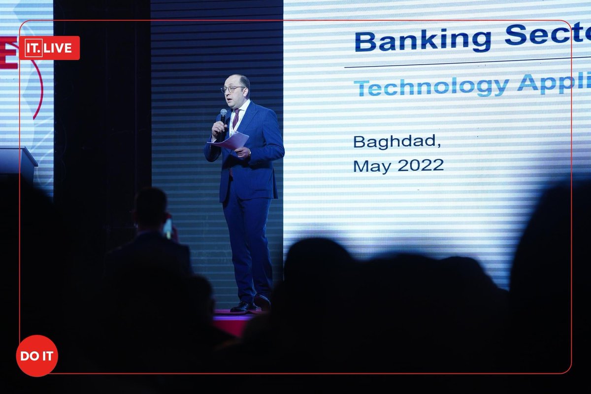 Ali_Tariq2's tweet photo. Around 4000 participants in IT Live 2022 
Thanks for inviting me to be on of the speakers .. #iraq #banking #itlive https://t.co/pT2ADvn1jn