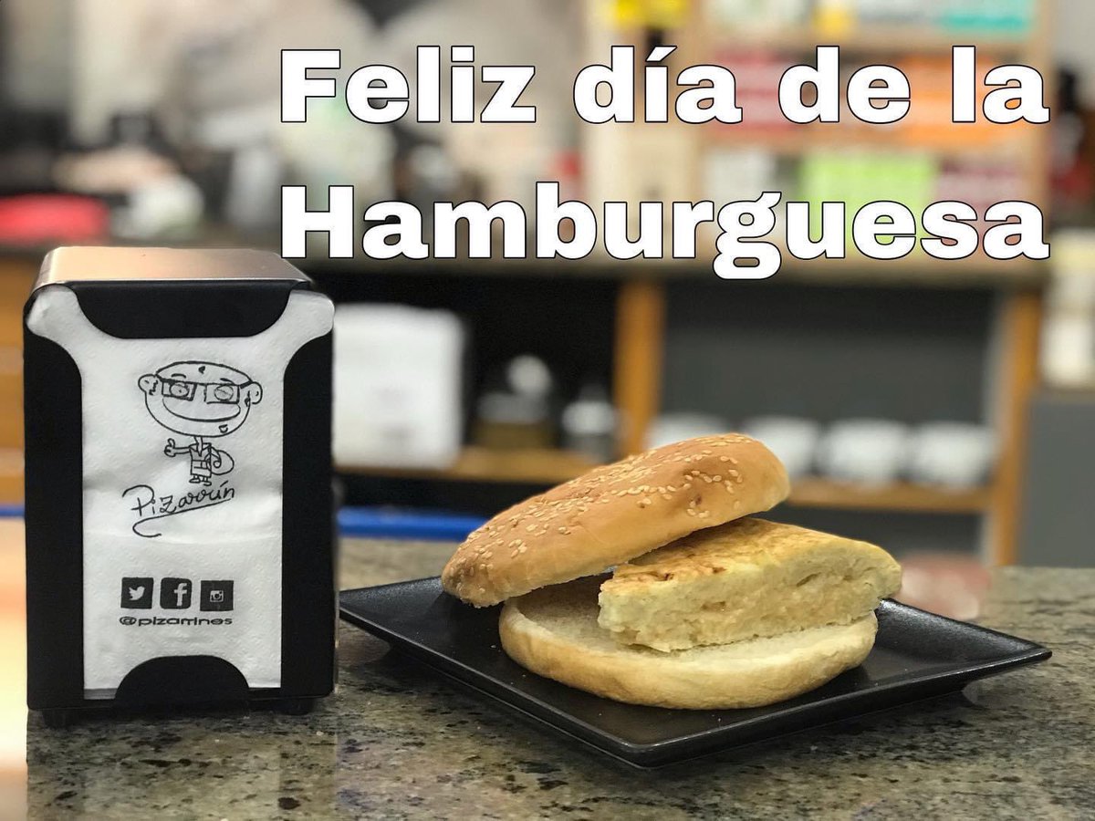 Feliz día de la Hamburguesa , los envidiosos dirán que es la tortilla con cebolla más popular de La Rioja que se elabora en <a href="/CafeAvenida55/">cafeteria Avenida55</a> 
#DíaDeLaHamburguesa #diadelahamburguesa  #hamburguesa