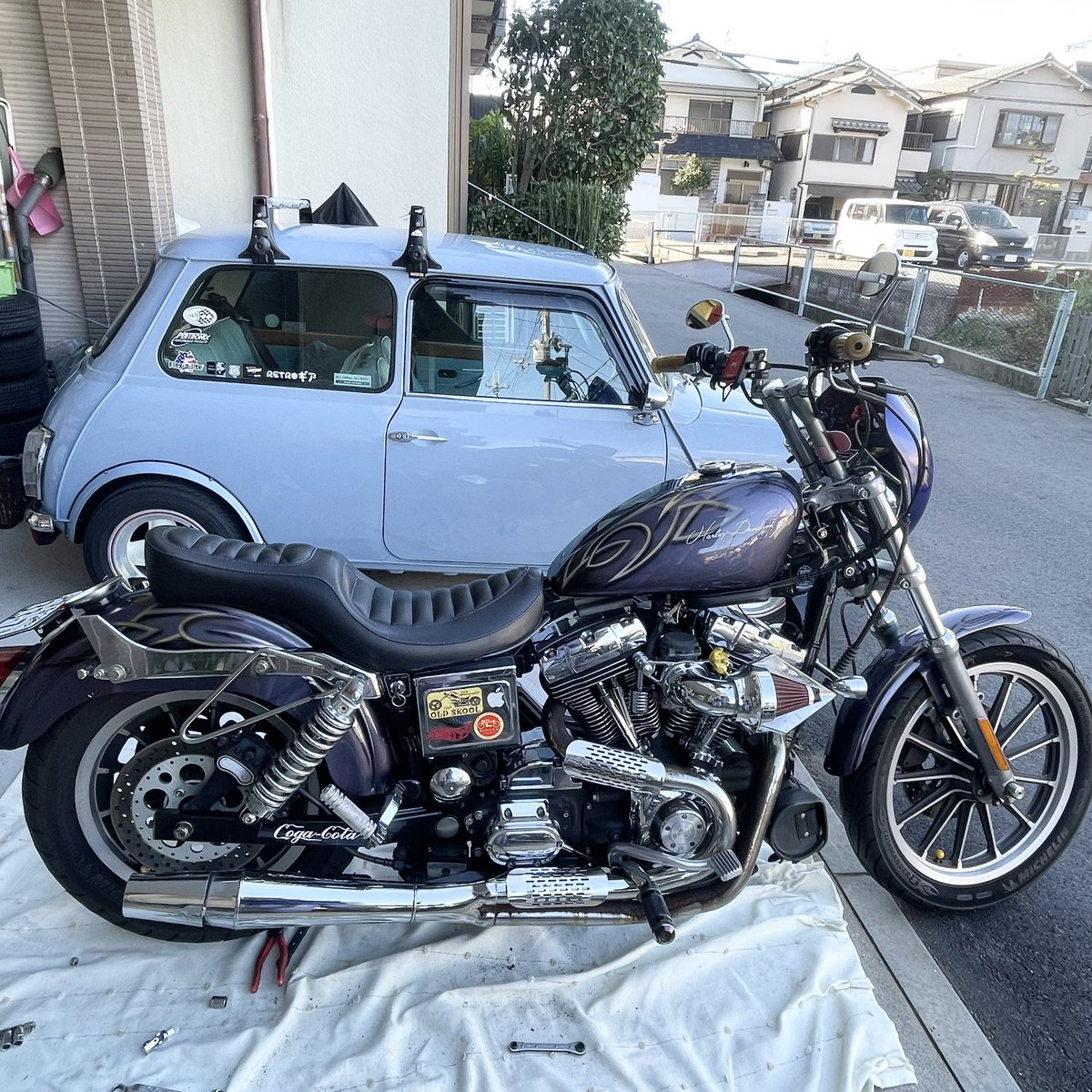 DirtyOldMan_104's tweet photo. 名前:古賀紅太 Coga★Cota
性別:♂
年齢:Level 55
住み:大阪府
車種:‘05HD FXDL
‘18GN125H
’95super cub 125改
身長:173
好き:⛺️🎮🐕🏍🛠🍳
よろしくお願い申し上げます。
#バイク乗りとして軽く自己紹介
#バイク乗りと繋がりたい
#古賀紅太
#AtTheBridge
#wethe15
#speakupstandup https://t.co/fmwVGZvGB4