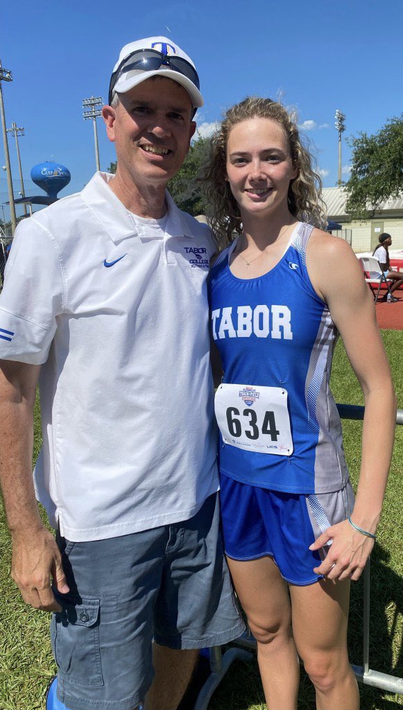 Congratulations Jordyn on your 11th place finish at nationals.  Your dad and I are so proud of your humility, hard work and determination!!

A BIG shout out to Coach Shewey…you are a blessing to Tabor.  Thanks for taking her under your wing!! 
💙💛#taborproud <a href="/jordynlowrie03/">jordyn lowrie</a>