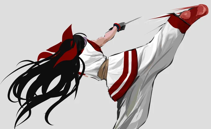 悪堕ちしたナコルルに
思いっきりハイキックされたい絵になります! 