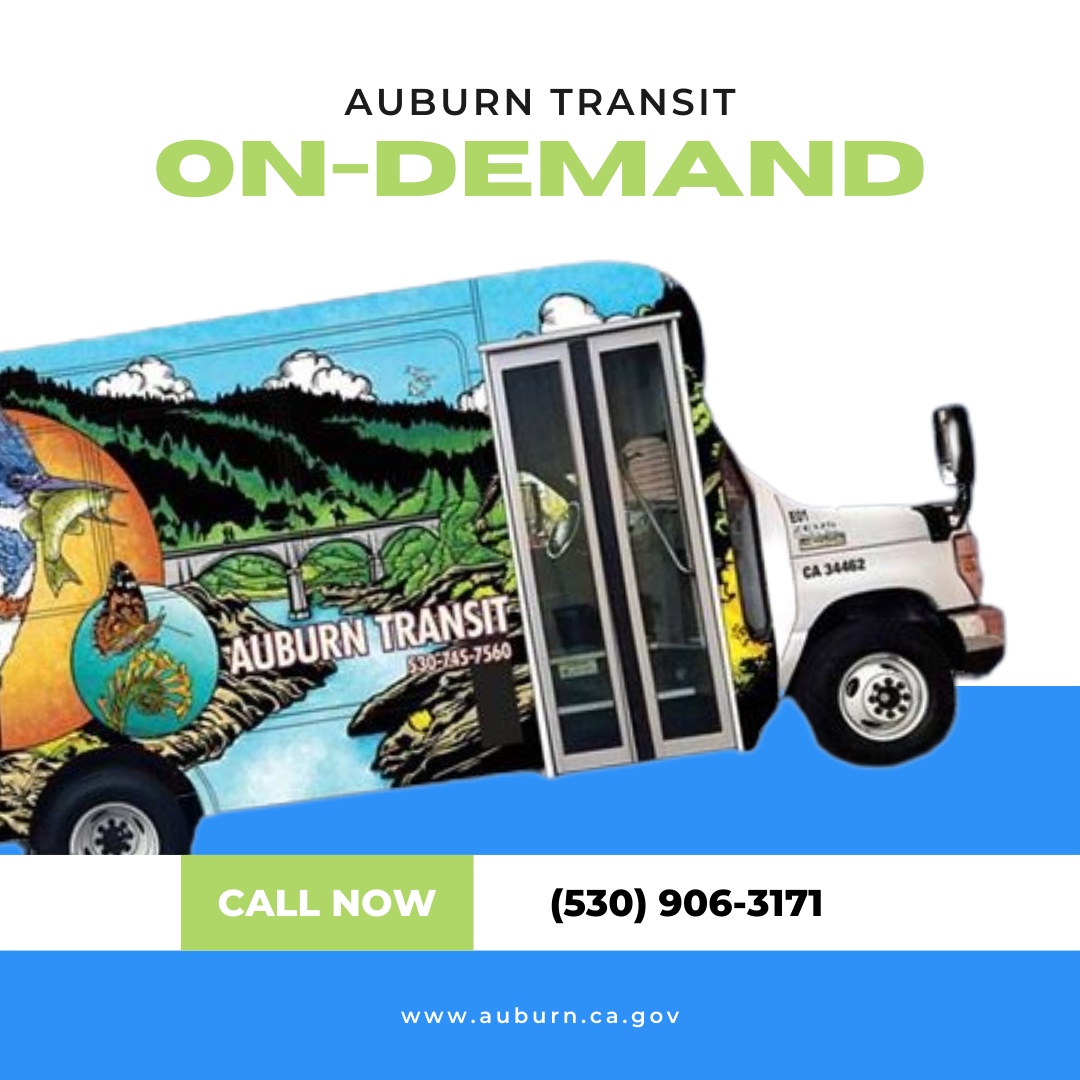 Headed out to your favorite restaurant, bar, or local hiking trail this weekend? Take the hassle out of parking and book your ride with Auburn On-Demand today! For just $3.50 per ride, get from where you are to where you want to be! auburn.ca.gov/586/Auburn-On-…