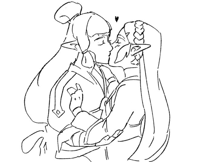 Someone wanted a zelimpa smooch 