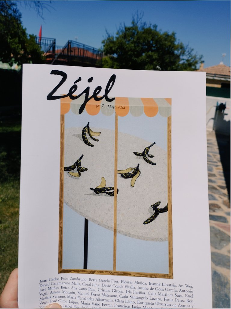 Manu_OP1's tweet photo. Este poema está en el último número de la @Revista_Zejel La revista es increíble y los poetas que están en ella también. https://t.co/9sZK4G8SMK