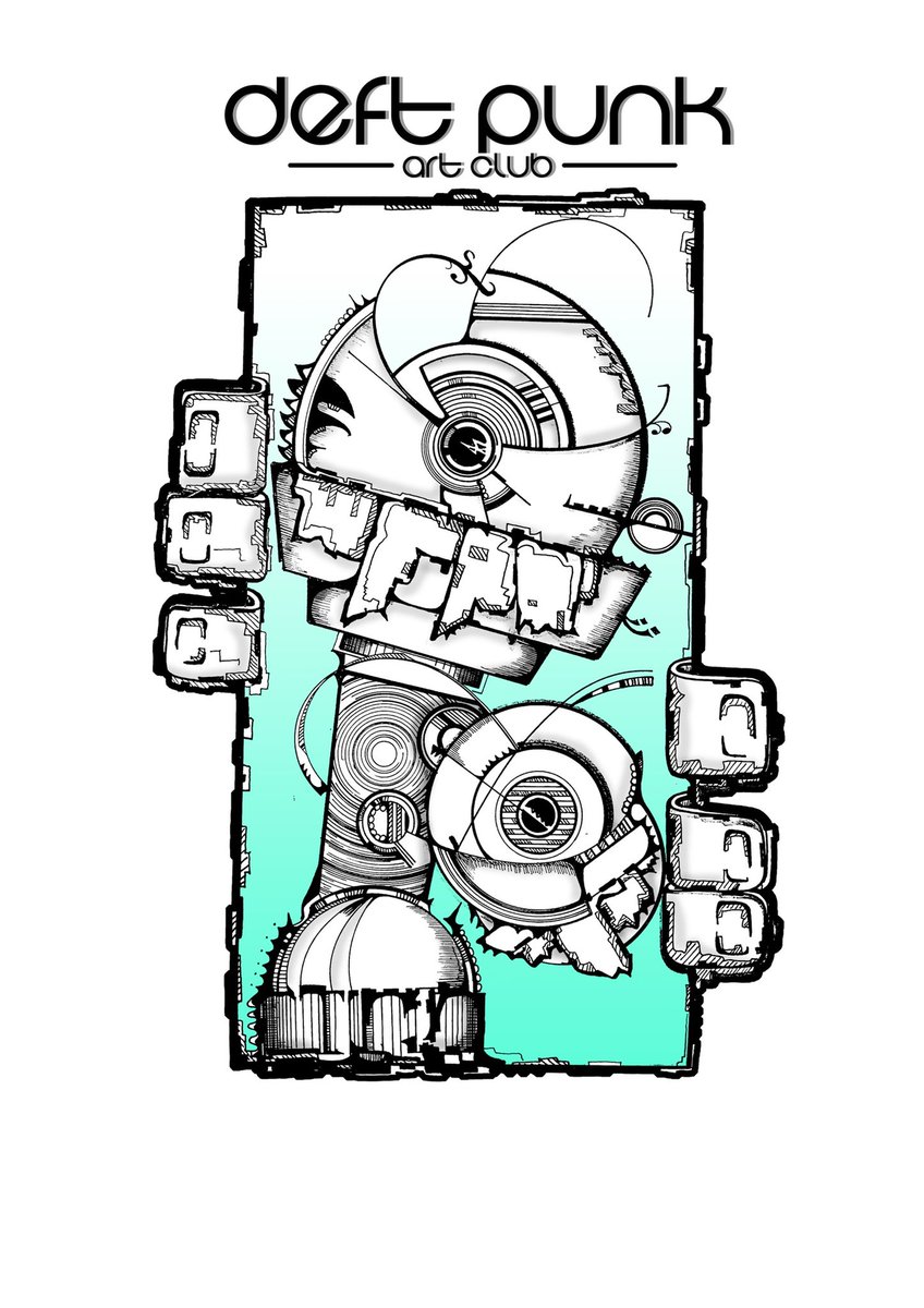 DeftpunkCreator's tweet photo. @deftpunkart we create different styles, worlds, adventures and characters. And totally original 

All 4 images have been minted and given to 1 lucky winner including the original artwork https://t.co/eR4J9VHnmR