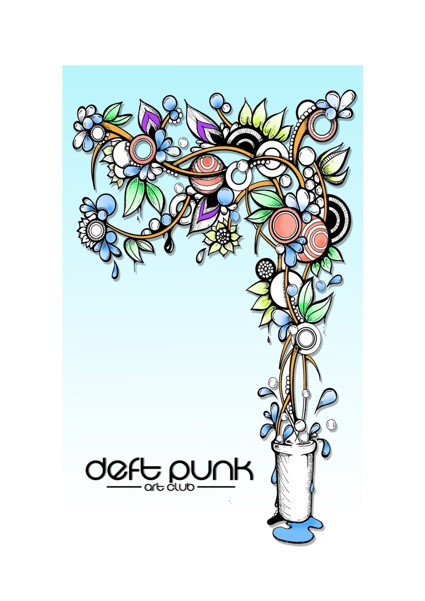 DeftpunkCreator's tweet photo. @deftpunkart we create different styles, worlds, adventures and characters. And totally original 

All 4 images have been minted and given to 1 lucky winner including the original artwork https://t.co/eR4J9VHnmR
