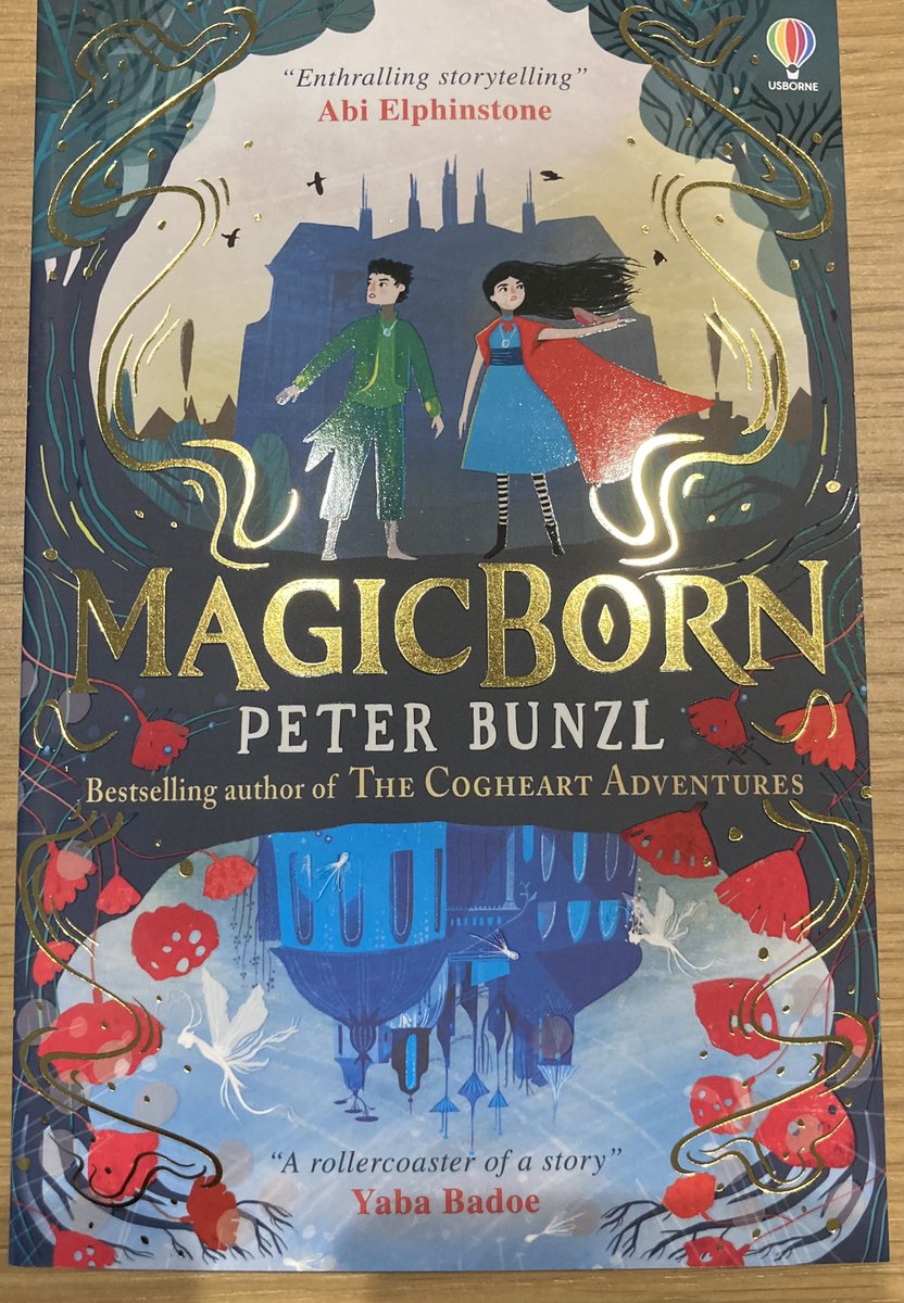 JennyHawke1's tweet photo. Thanks so much to @Usborne for a copy of #Magicborn by @peterbunzl I have great memories of him coming to my #Chatterbooks group when #Cogheart was first published! So really looking forward to reading & sharing #Magicborn https://t.co/FeJkbiFSic