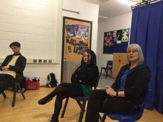Shooting_fish's tweet photo. We’re creating a radio play with 16-18 year olds, funded by @BBCCiN &amp; working with writer @lizzie_bourne Young people have been working on a script involving characters that they are most interested in &amp; have come up with some supernatural vibes! @knowlewestmedia #bristol https://t.co/fselDMRHIL