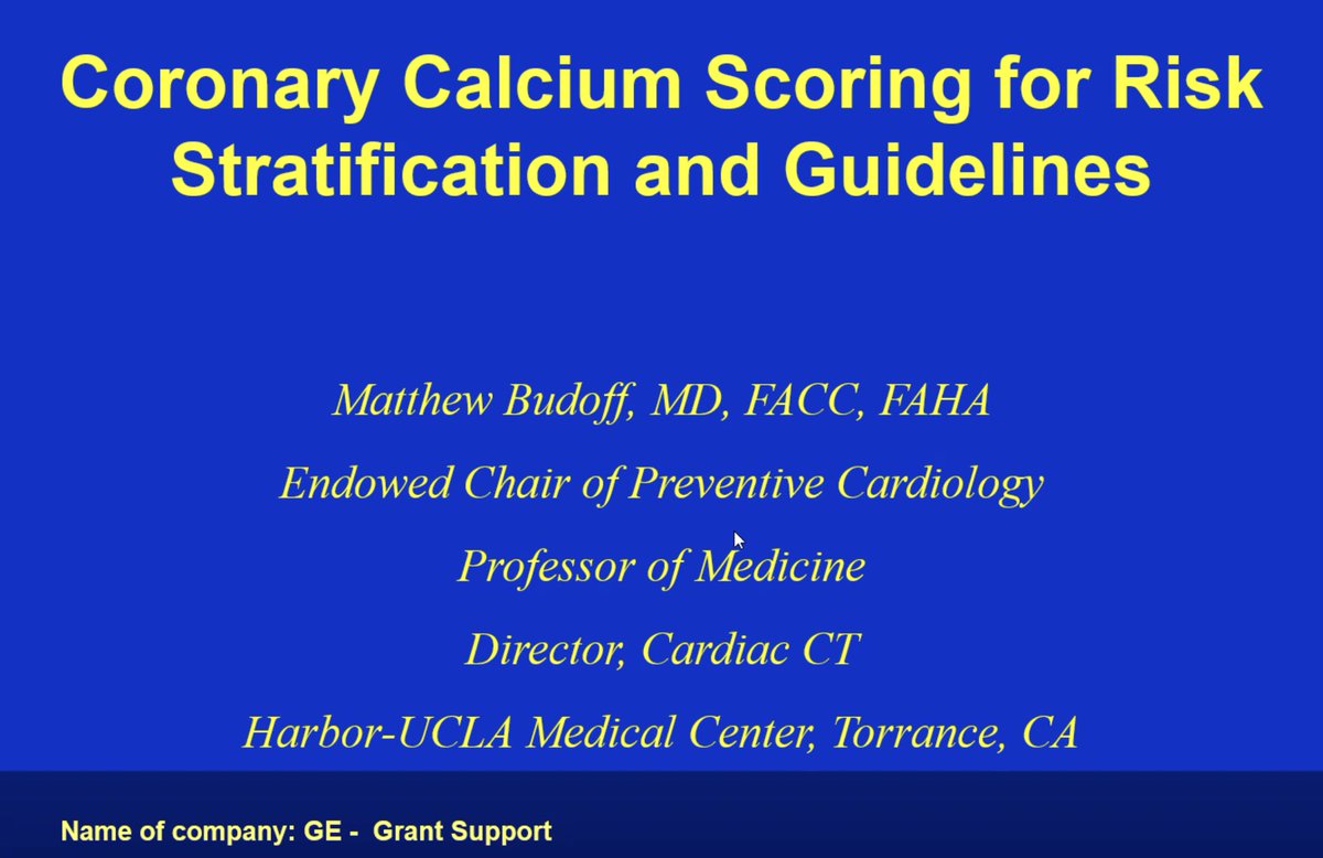 IowaACC's tweet photo. Curious about learning about Cardiac CT and CAC score? Come join our current talk by @BudoffMd #ACCFIT #IowaACCLectures #CardiacCT https://t.co/oKrZ3qGREZ