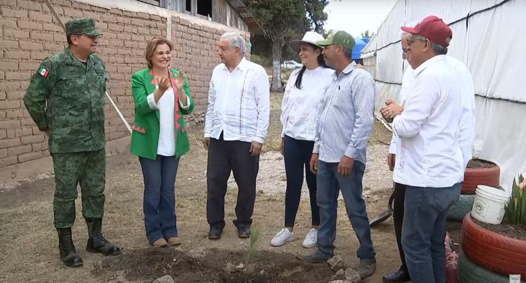 A_MontielR's tweet photo. En esta Jornada Nacional sembraremos 380 millones de árboles, en #Chihuahua hay 20 mil sembradoras y sembradores de todos los municipios de la Sierra Tarahumara, son prioridad nuestros hermanos rarámuris, como un acto de elemental justicia y reivindicación🤝 https://t.co/qf1pgfBPba