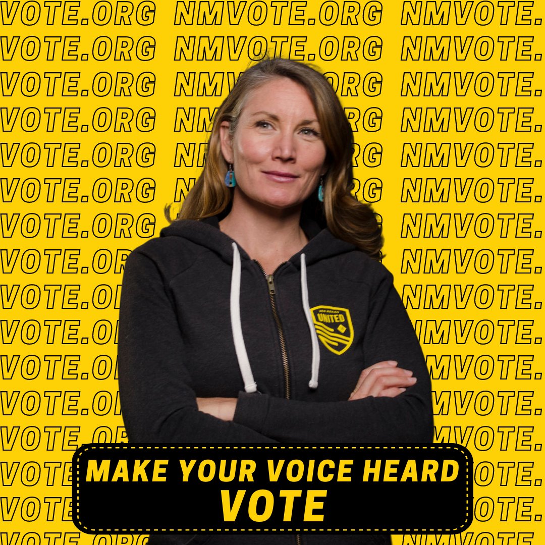 Expanded early voting is happening right now across New Mexico! Make your voice heard, make a plan, and vote! NMVote.org