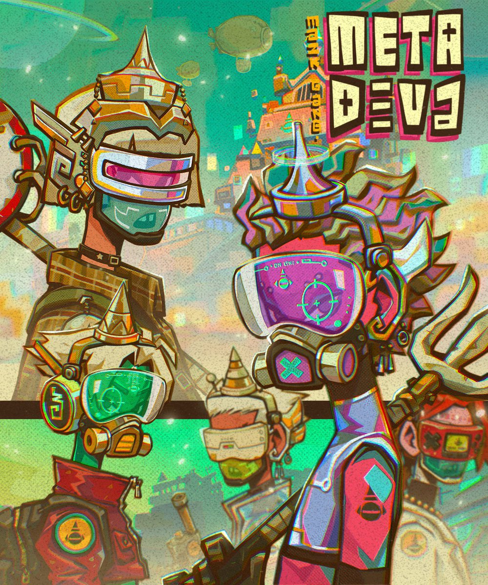 Mazkgang's tweet photo. Here is the Mazk Gang that had established themself at the highest level

"METADEVA" The wardens of the heavens 👑❌
The guardians of light, the successors of the heaven’s will. Their mission is to build faith and spread the teachings of the noble utopia…

#MetaDeva #MazkGang https://t.co/2OnFYLEnDG
