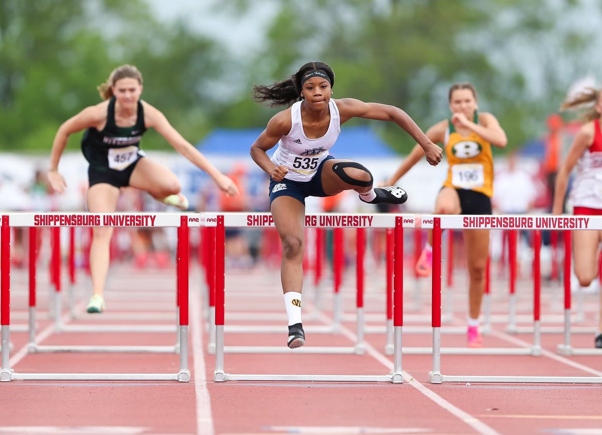 T&amp;F: <a href="/WCP_athletics/">WC Athletics</a> (<a href="/WCPrep/">West Catholic Prep</a>) <a href="/BuxtonTaleea/">Taleea Buxton</a> Taleea Buxton wins first place in the PIAA AA girls 100mh!!🥇📸:<a href="/PM_Photo/">Patty Morgan Photography</a>