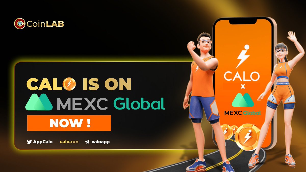 Jason512nx's tweet photo. 🥳 So excited about the news that $Calo is now available on #MEXC 🤩🤩
You can also purchase & trade $Calo on #MEXC, and #Calo is now ready to release on #IOS 👏
Are you ready to earn with #CALO ? 😎
#CoinLAB #CoinLAB_GG @AppCalo
#MoveToEarn #NFT https://t.co/5gHFipSCTJ