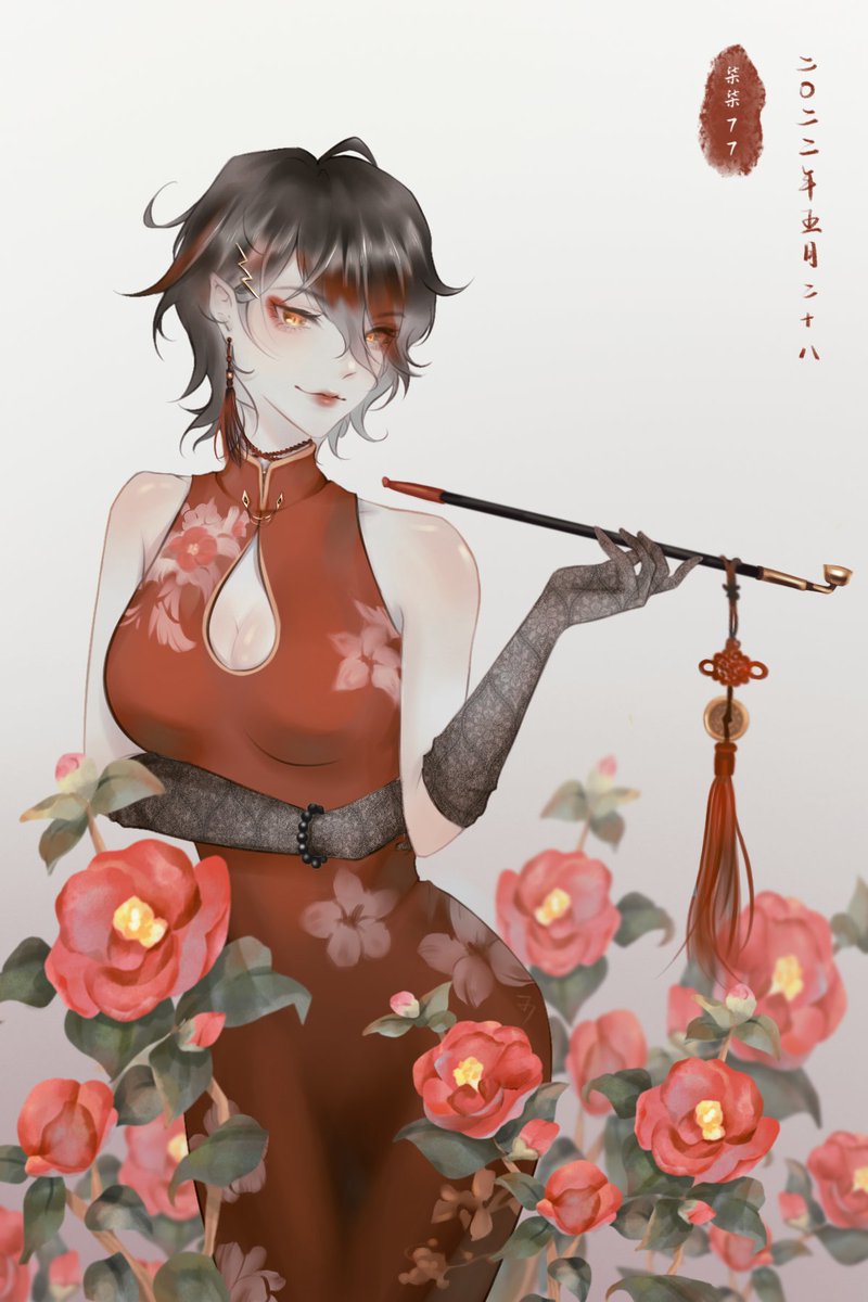qiqi77a's tweet photo. #Akurylic #Voxanne #VoxAkuma

旗袍voxanne~ https://t.co/YHIdDkc8mu