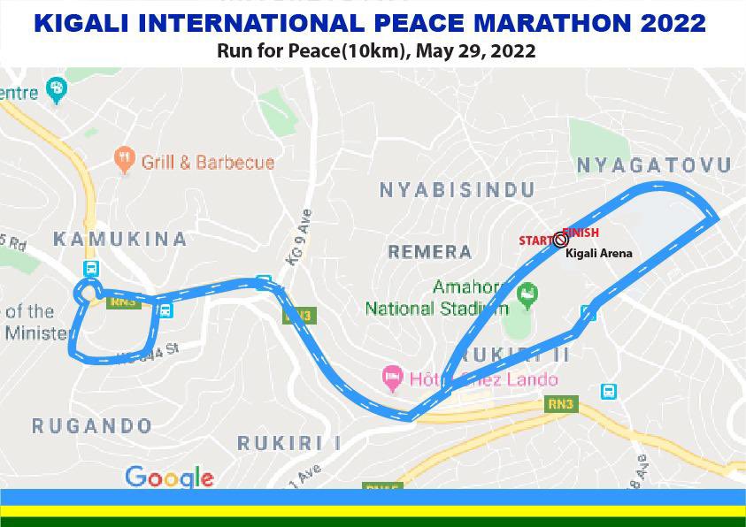 Rwandapolice's tweet photo. Turabamenyesha ko kubera isiganwa ry'Amaguru ryitwa #KigaliMarathon2022 rizaba kuwa 29 Gicurasi 2022, imihanda ikurikira izaba ifunze guhera saa 6:00 za mu gitondo kugeza saa 12:00: 

🚩Kigali Arena- Chez Lando- RDB- MTN Nyarutarama- Baho Hospital- Salad Master- FDA-….. https://t.co/e8D0XSeAVm