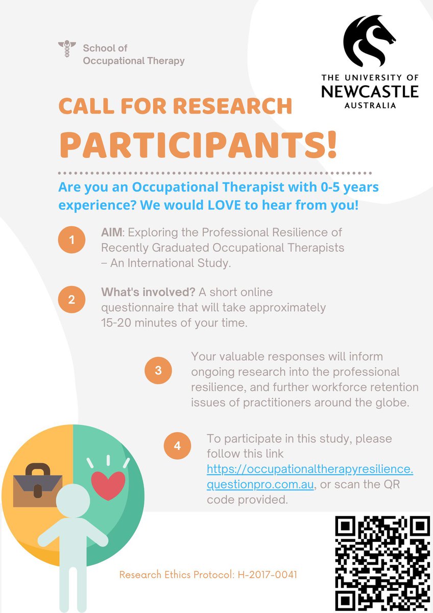 Practi_Cal_OT's tweet photo. We are still looking for early-career OTs to participate in our global research study on #resilience! 🌍🔍

If you have between 0-5 years experience and time to complete an online survey - We would really appreciate it: https://t.co/ZGAVX5Y6Vc https://t.co/TBVBvxqReL