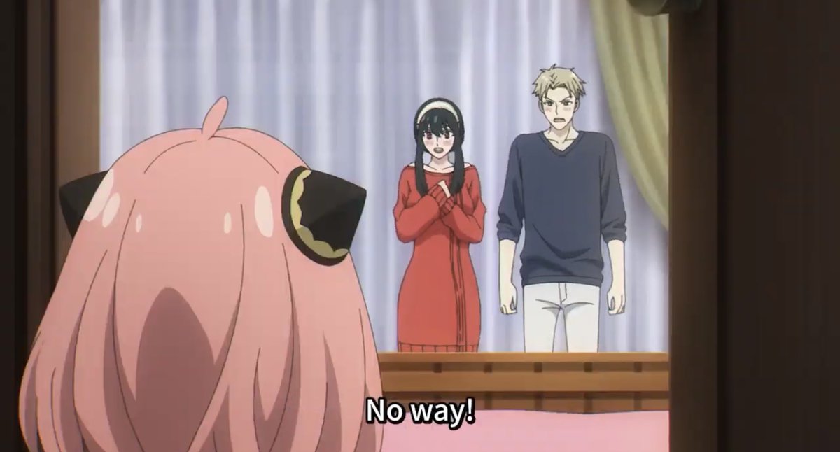 the way this happened twice and it always ended with twiyor blushing and being embarrassed, THEY ARE SO CUTE 🫶 #SPY_FAMILY #SpyxFamily