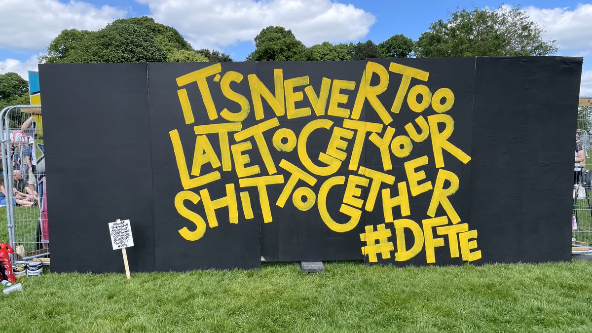 Solid advice here from DFTE at Upfest