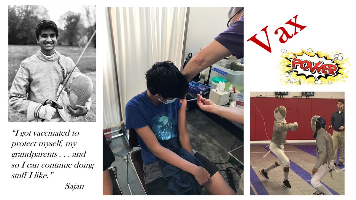 FloridaAAP's tweet photo. When it comes to the #COVID-19 #vaccine, kids really get it! Meet Sajan. #VaxPower https://t.co/fmgrUpUcGm