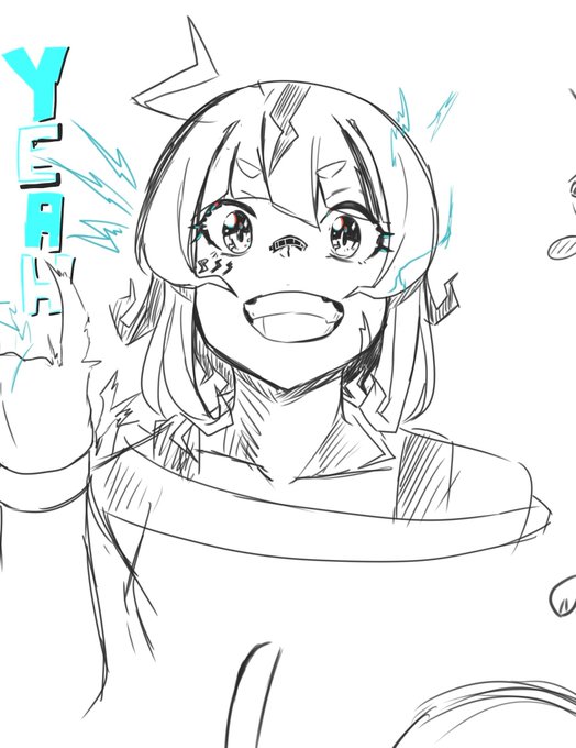 #軽い気持ちで描いたら全然反響が無かった絵
反響はなかったがデザインは好きなのでいずれしっかり描く 