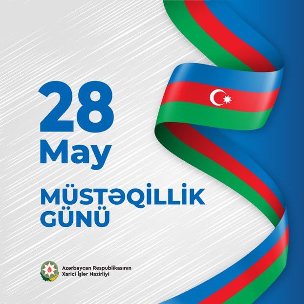 Müstəqillik və Respublika günümüz mübarək !
#28May 
#IndependenceDay