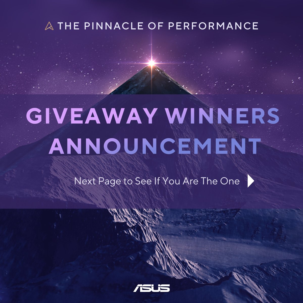 ASUS's tweet photo. Thanks to everyone who reached #ThePinnacleOfPerformance with us in the #ASUSLaunchEvent! ❤❤❤ We hope you enjoyed the latest #ASUS #Zenbook and #Vivobook series. Congratulations to all the winners in our amazing audience! 🙌⁣Plz check the following tweet👈 https://t.co/M2hSUJ3Bak