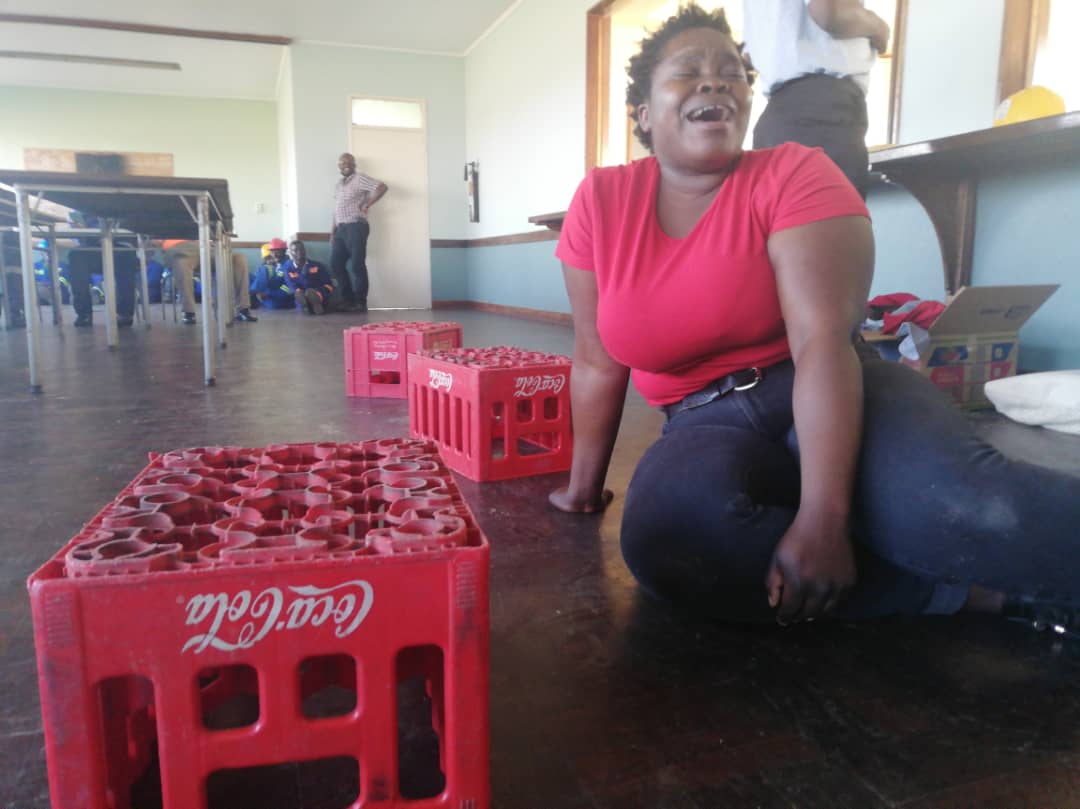2ndstreetwrites's tweet photo. On Friday, @2ndstreetwrites was invited by Verify Engineering in #Mutare to do a stage theatre play centred on Sexual Harassment at workplace awareness. These are some of the pictures featuring @Xincie_mae &amp; Audrey in action.

Supported by Patsime Trust https://t.co/xGInpkyBQC