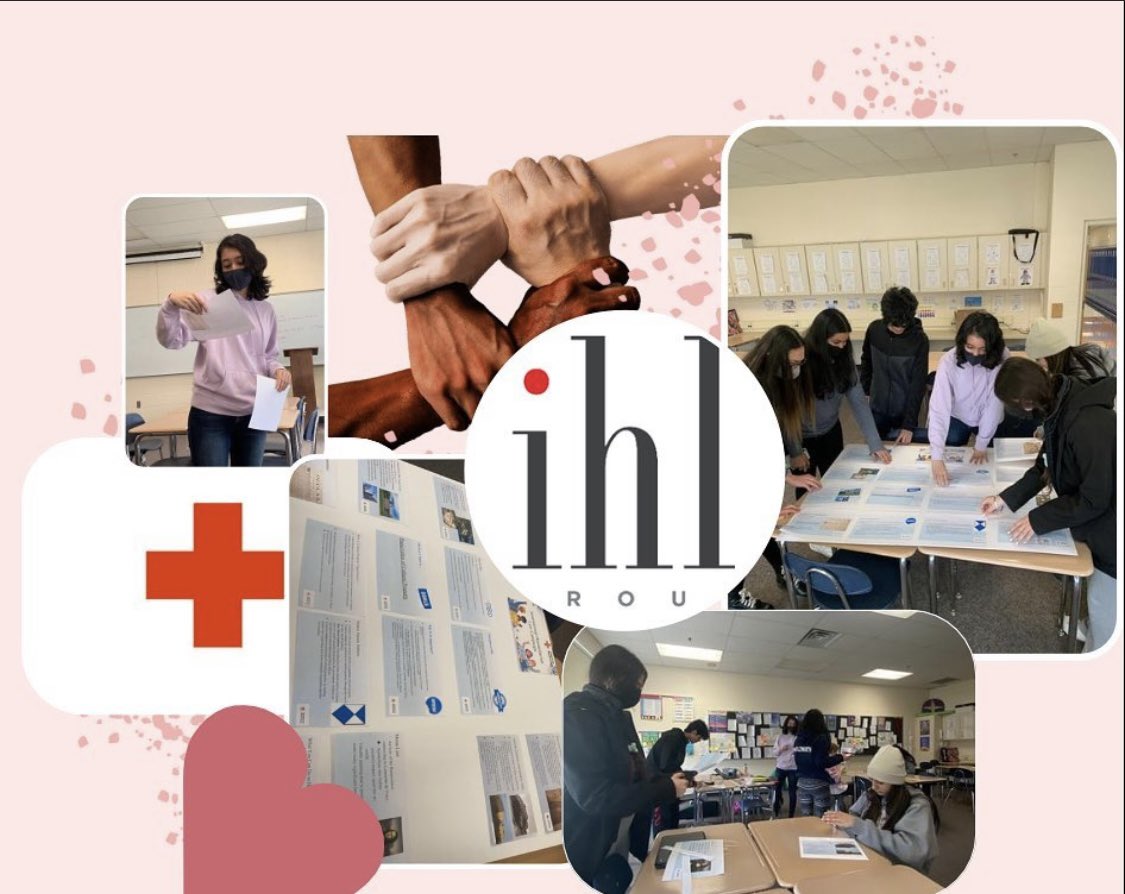 Our IHL Red Cross Club has been selected as one of the top teams across the country for their protection of cultural property campaign! 10th grader, Deshna Naruka, will be heading out in July to attend the YAC summit in Washington DC. #TCSDProud