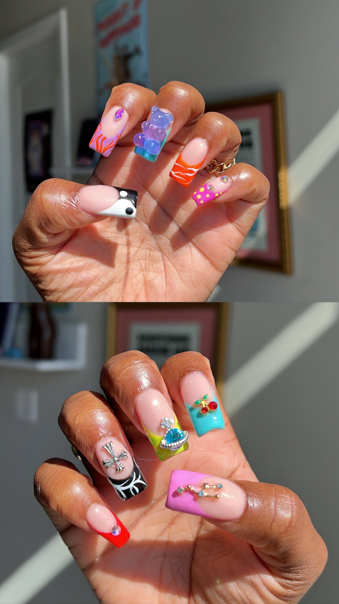 ☆ tri•n•ity ☆ on X: "birthday nails go crazy https://t.co/6L2EjxAJzG" / X