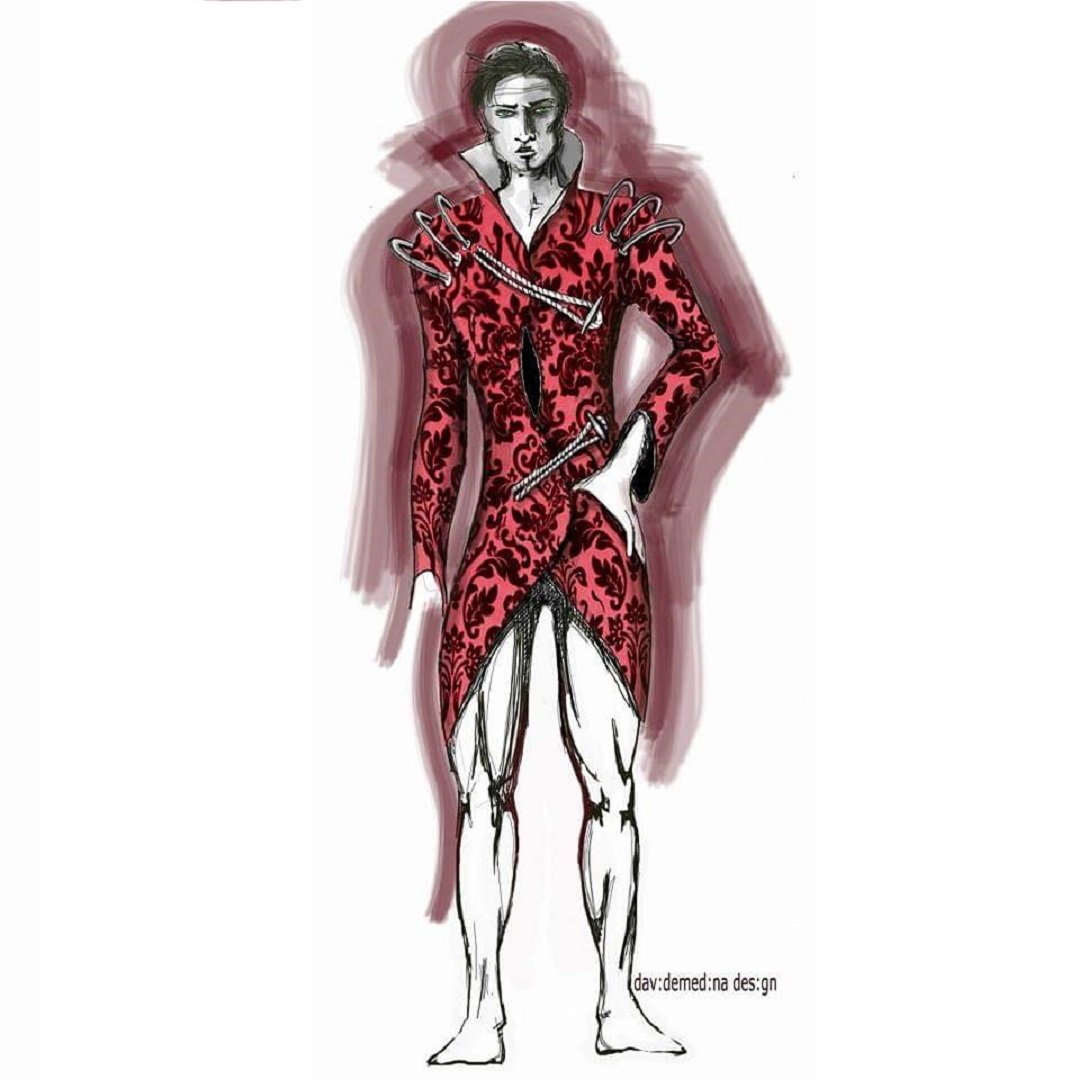 This drawing is at least 10 years old, it was my first time trying to make a trench so I made something unseen, something eye-catching. Designers have to think outside the box; making something commercial would be the worst error. We're not marketing guys, we are creatives!