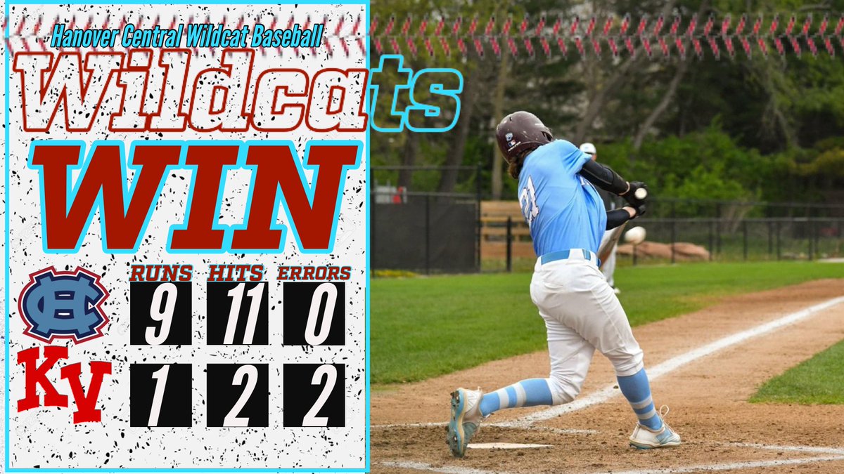 CATS WIN! Cats win and advance to the sectional championship Monday.
Gunnar Howes:2-3
Gannan Howes:2-4
Landon Sarkey:2-4, 3 RBI’s
Caiden Verrett:3-4
Cole Hernandez: 3.1 IP, 2H, 1 ER