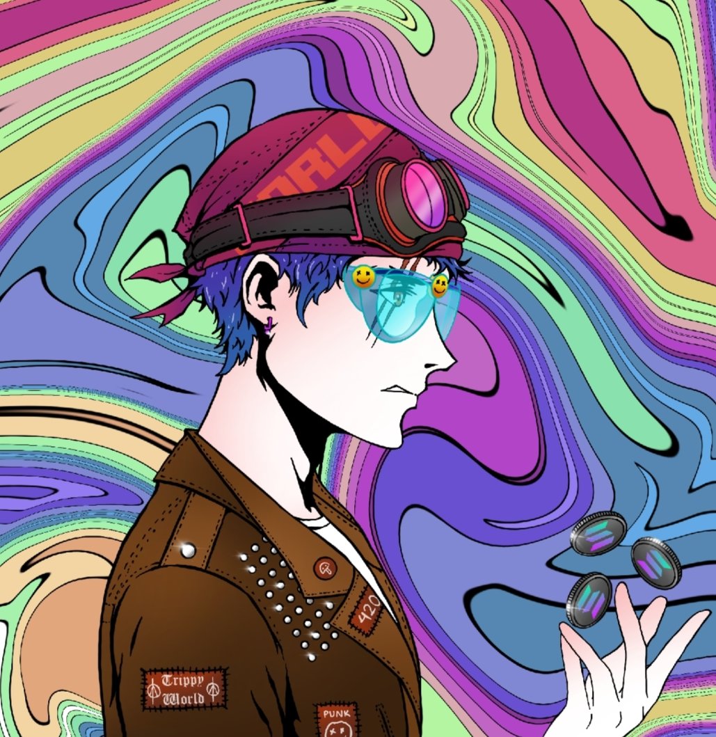 ii_ptrr's tweet photo. ✌️✌️✌️ @trippyworldlabs sick artwork😍
#NFTMint #nft #NFTSolana #SolanaNFT #SOLnfts #trippyworld https://t.co/WNk4uC58IX