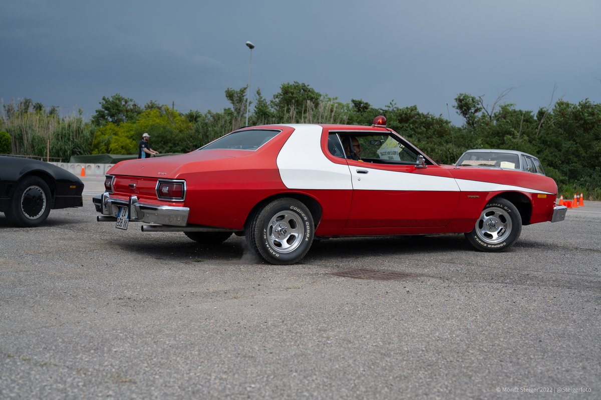 Starsky or was it Hutch lit up his tyres and sprayed #Kit with gravel #StarskyandHutch #Ford #GranTorino #ClassicCar #ModernClassic #CultCar