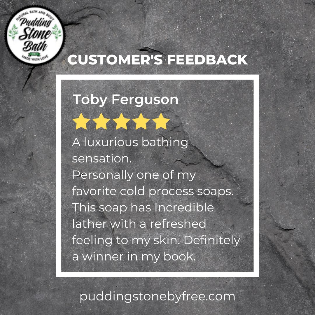 PuddingStoneBth's tweet photo. Thank you so much Toby! We are glad that you are satisfied on your purchase. We are looking forward to serving you again, soon! 🖤
Be like Toby, shop here: https://t.co/PFVq16B6JX
#soapery #thepuddingstonebathco
#soapjourney #soapgangsta #soapmaster
#meltandpour #coldproce ... https://t.co/xvTowC2IUx