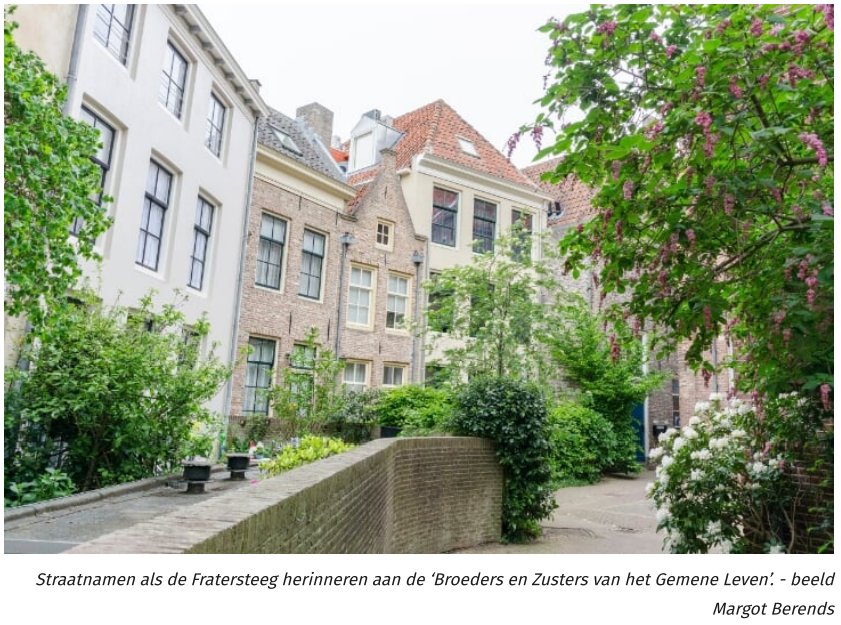 Oosterkerk038's tweet photo. 'Broeders en Zusters van het Gemene Leven’. Artikel Nederlands Dagblad 21 mei 2022 #ModerneDevotie #Zwolle https://t.co/llbJsP9OGK https://t.co/FeULmhxqNK