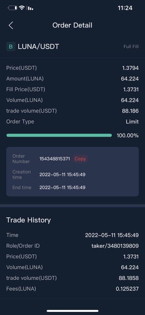 RamyShreef's tweet photo. @gate_io @stablekwon @terra_money I don't give up on his work.  But please return my coins🙋‍♂️ https://t.co/GJcEcTtzQj