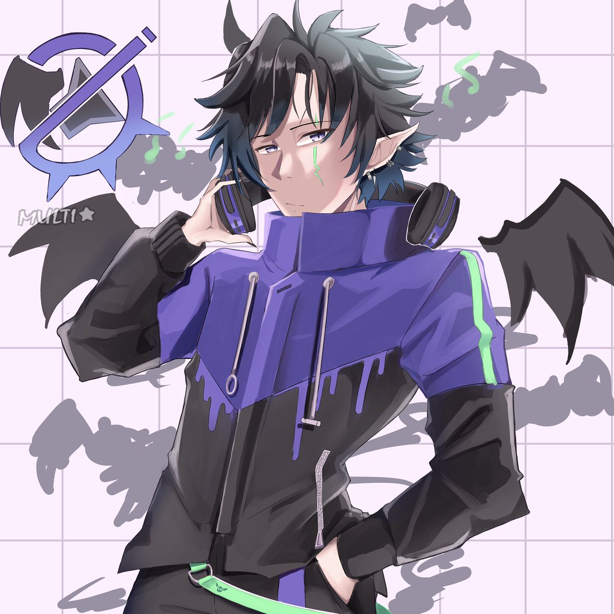 MultiDragon129's tweet photo. Anime Bust Commission for Pablo.zd Hacker/Infiltrator RWBY OC 🦇 #rwbyoc #animecommission #batguy #anime https://t.co/op4Jaub2mF