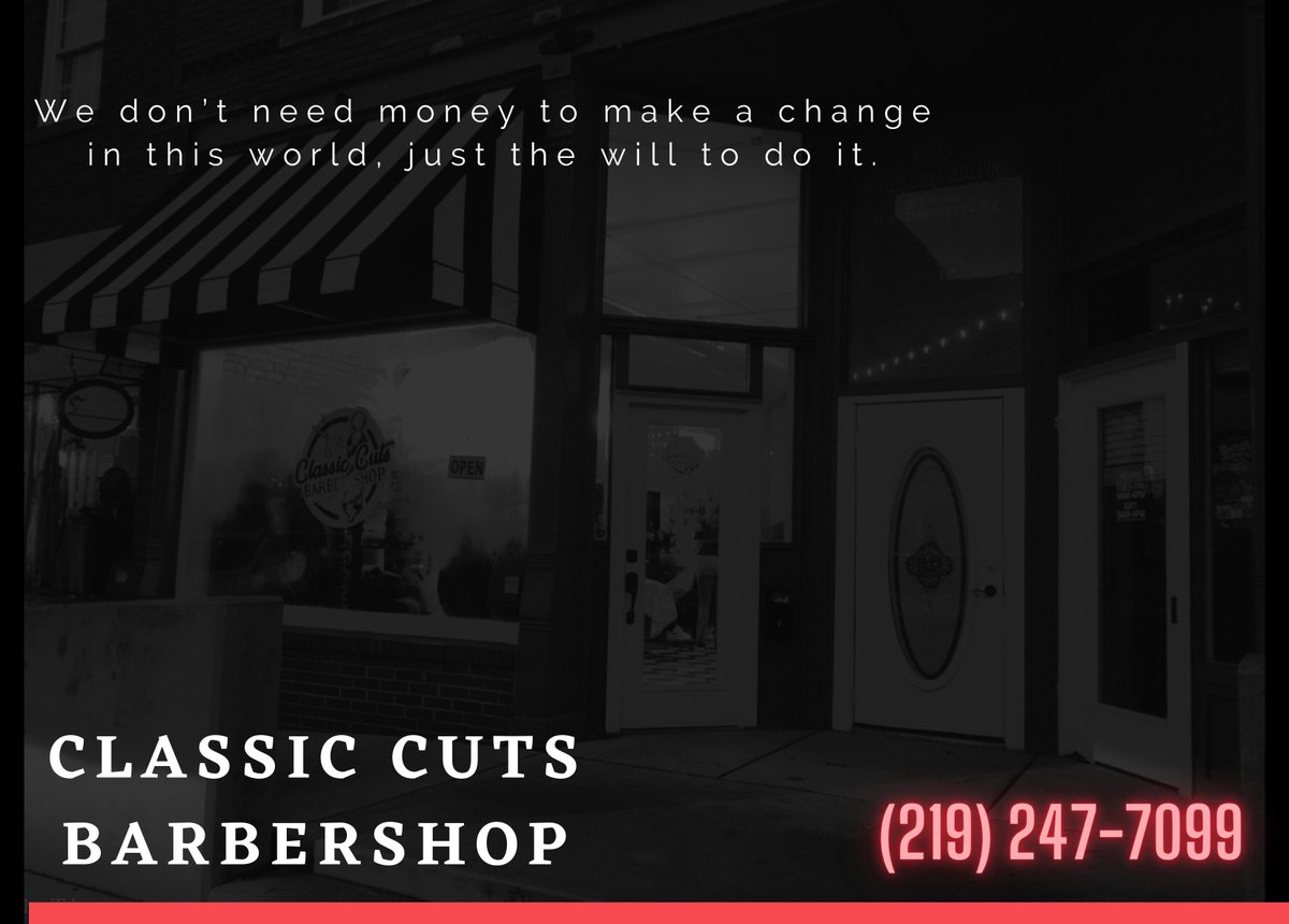 When you walk into Classic Cuts Barbershop, you are family. 

classiccutsvalpo.com/book-now

#BeSeen #BeHeard