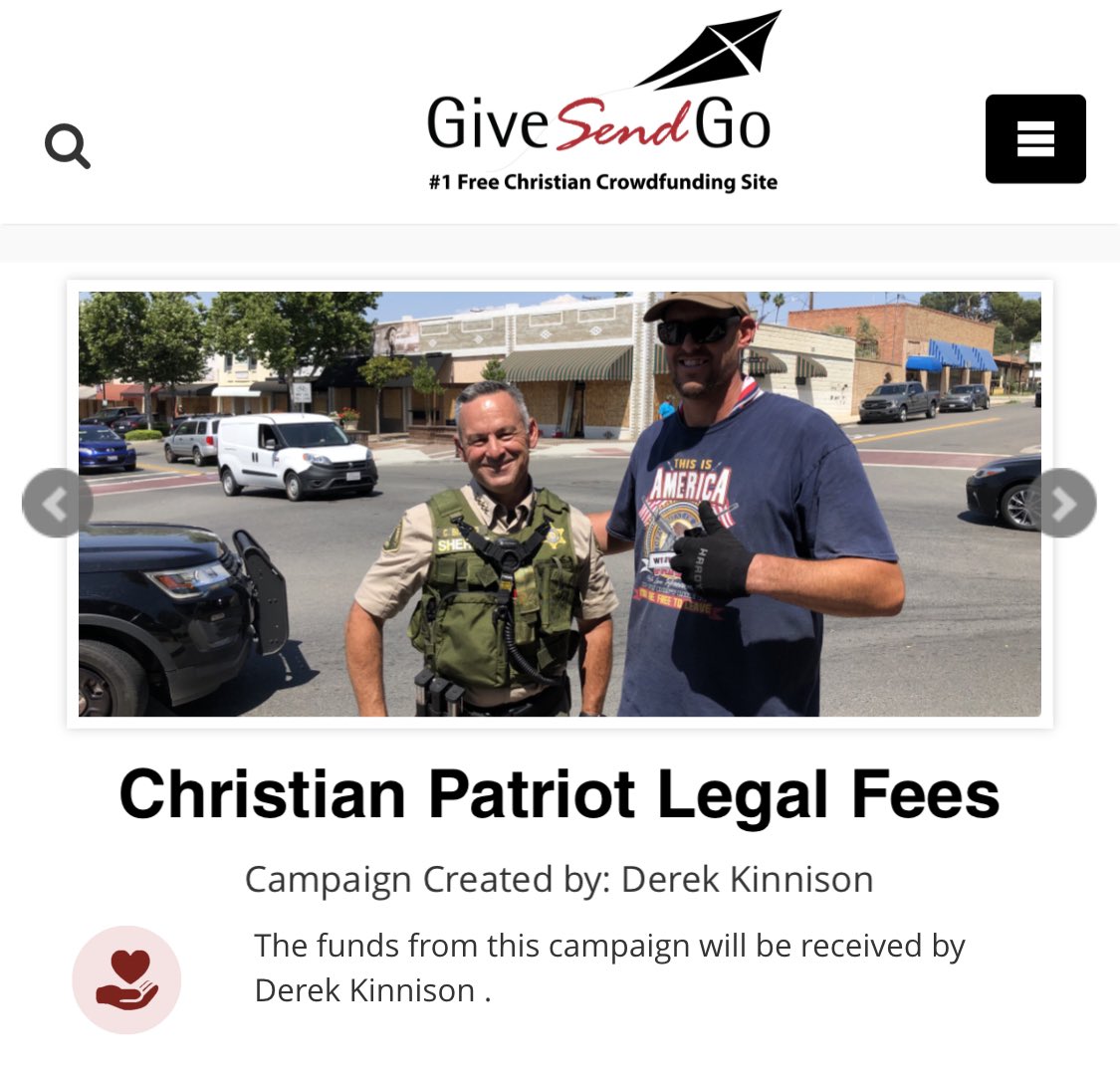 @ryanjreilly Kinnison worked security for 412 Church in Murrieta, where Tim Thompson is pastor. On J6 Thompson interviewed another Oath Keeper, Sheriff Chad Bianco. Thompson often seen sporting III% gear. The Temecula Valley is a small world. twitter.com/sheriffbianco/…