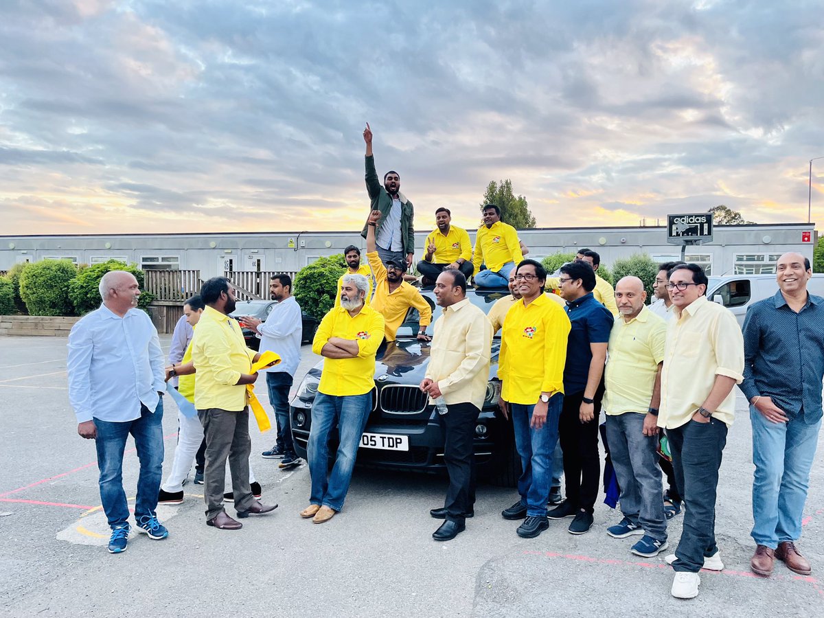 premsaivepuri's tweet photo. UK 🇬🇧 Mahanadu 🔥 #Mahanaadu2022 #100YearsOfNTR https://t.co/tFQs9Omlmd