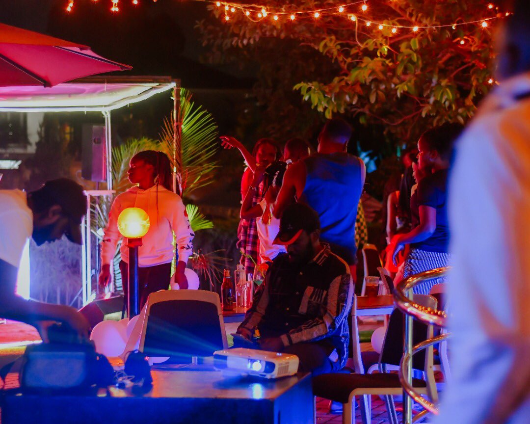 nbstv's tweet photo. The Fresh Prince, @dvjmercypro blazing up the #WhitePoolParty affair like it’s post to be. 

A great celebration worth it. 

#NBSSNL #NBSUpdates https://t.co/gHeY5i6cFR