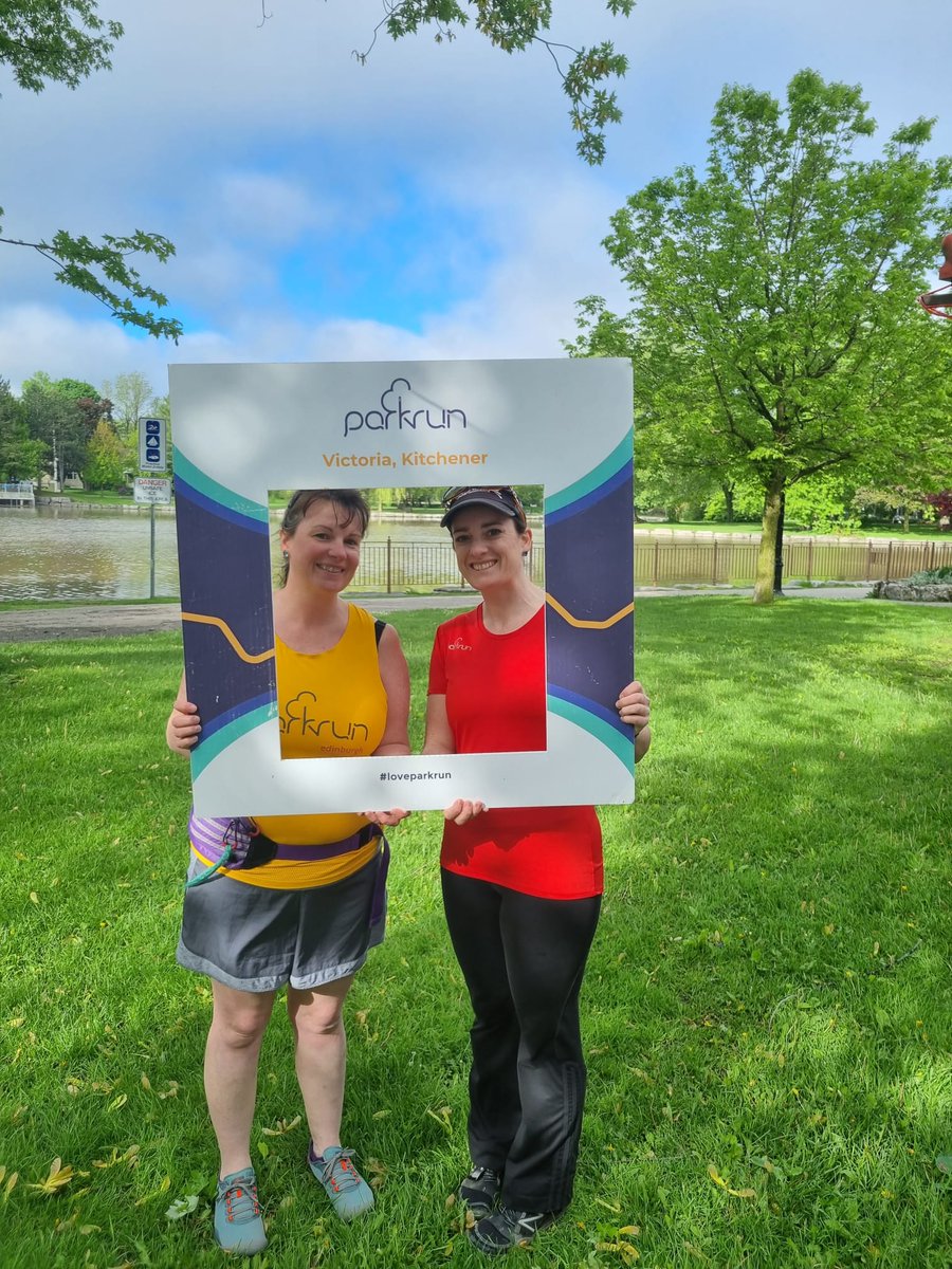 lritchie42's tweet photo. @parkrunCA First time venturing to Victoria in Kitchener. Lovely location, great group of volunteers 

#loveparkrun https://t.co/EbI8zR9vVR