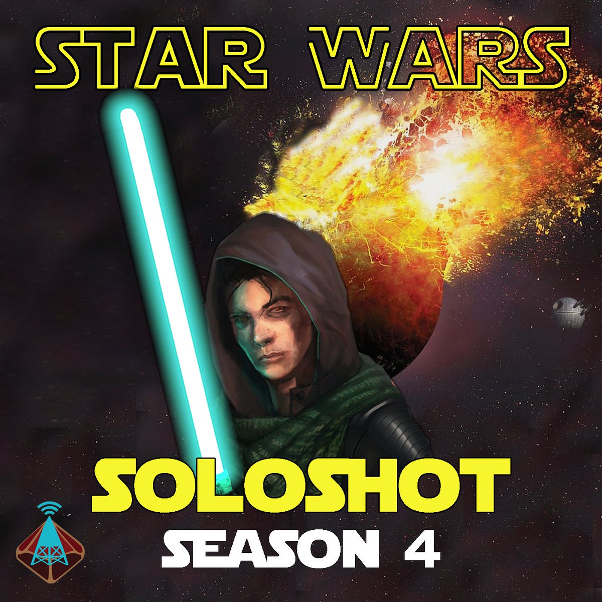 SoloshotPodcast's tweet photo. We are VERY excited to check out the #Kenobi show on Disney+! If you wanna check out a story from the Inquisitor's side of the hunt, check out the SoloShot! 4 Seasons, 88 episodes, and one EPIC adventure. 

#Starwars #Actualplay #ttrpg https://t.co/BLiKevaAPA