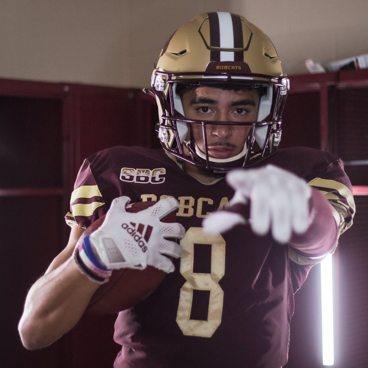 Mbussey_'s tweet photo. Had a great time at @TXSTATEFOOTBALL📈 @CoachB_Abraham @CoachKodyCook19 #eatemup https://t.co/OqatI6PEPs
